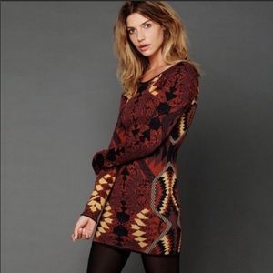 Free people Huntress of a man sweater dress